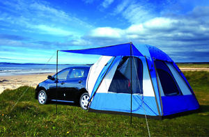 Napier Sportz Dome to go Car Tent  Dodge Magnum Sleeps 4 Full Rain Fly Camp  NEW