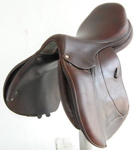 18" VOLTAIRE PALM BEACH SADDLE (SO22034) VERY GOOD CONDITION!! - DWC