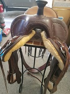 Clinton Anderson saddle "16  made by Martin Saddlery