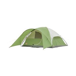 NEW! Coleman Evanston 8 12'x12' 8 Person Tent with Electrical Port & Rainfly