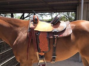 14.5" Tod Slone Diamond S Barrel Saddle - Only Used a Couple Times