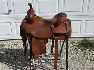 Sargents texas classic  16" ranch cutting saddle