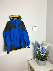 Berghaus Avalanche Extrem Gore-tex GB Made Vintage Large Jacket Blue Mera Trango