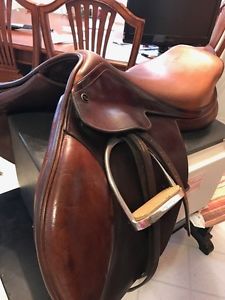 Excellent Harry Dabbs Hunt Seat Jump Saddle - Free Ship!