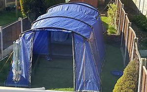 vango calisto 500 tent and canopy  plus extras