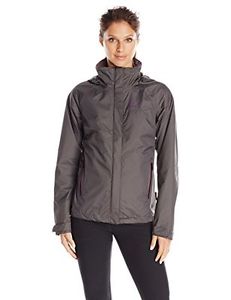 Tg XS| Jack Wolfskin, Giacca a vento Donna Supercell Texapore, Grigio (Dark Stee