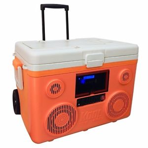 TUNES2GO KoolMAX Bluetooth Speaker (Orange) Cooler Model CA-E065O Brand New
