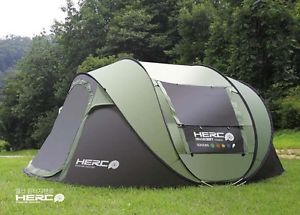 2015 Herc Travelsoft Automatic Opening 5-6 Person 4 Season Camping Beach Tent