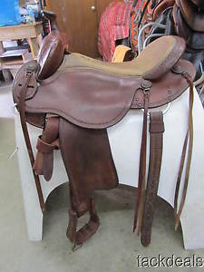 Clinton Anderson Martin Saddle 16" Lightly Used NICE