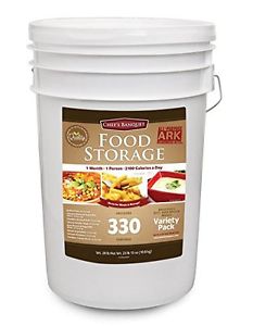 Chef's Banquet 30 Day 330 Servings Emergency Food Supply / Food Storage Kit