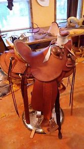handmade wade saddle 16 seat