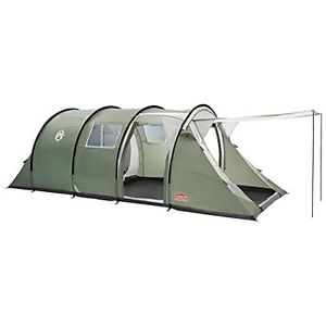4 Person Deluxe Tunnel Tent 2 Doors Spacious 200 cm Headroom RRP £350
