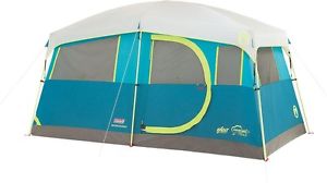 Tenaya Lake Fast Pitch 6 Person Outdoor Camping Hiking Tent 13 feet x 7 feet