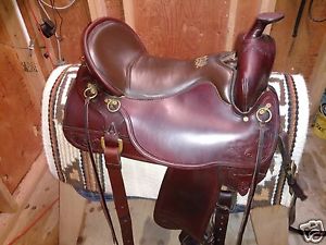 EXCELLENT CONDITION!  Tucker 17" Gen II Trail Saddle w/Breast Collar + Headstall