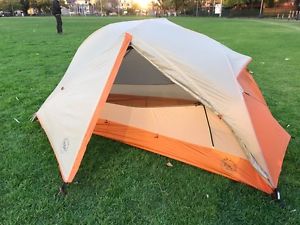 Big Agnes Copper Spur UL1 Tent-Backpacking Camping 1 Person Tent with footprint