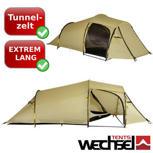 2 Personen Zelt hohe Sturmstabilität Leichtgewichtszelt Tunnelzelt 380x140x110