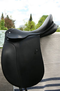 Used Passier Corona Dressage Saddle - Size: 17.5" - Black, bought last year!