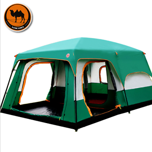 Camel Outdoor 12 Person Family Large Waterproof Camping Tent Inflatable Shelter