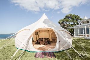 LOTUS BELLE YURT STYLE 16FT OUTBACK GLAMPING CAMPING BELL TIPI  CANVAS TENT