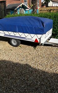 6 berth trailer tent with large awning and electric
