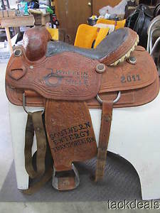 Cowboy Collection Jeff Smith Roping Saddle 15" Used Great Condition