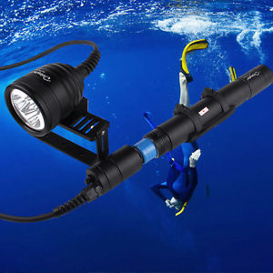 New 3000LM 3XML-U2 LED Underwater 150M Scuba Diving Flashlight Torch 26650 Lamp