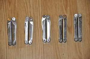LEATHERMAN WAVE MULTITOOL LOT 5 LEATHERMAN OLDER STYLE