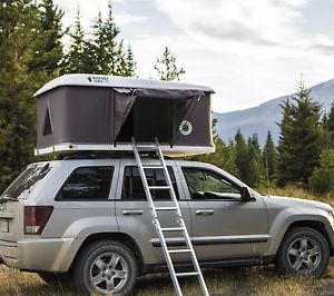 Explorer Roof Top Tent by Bigfoot Tents Hard Shell Construction Crank Style New