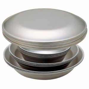 snow peak TW-021F TABLEWARE SET L FAMILY 4 Different Sizes of Dishes from Japan