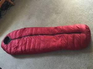 Nunatak Alpinist Down Sleeping Bag Size XXL