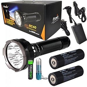 FENIX RC40 2016 Rechargeable 6000 Lumen Cree XM-L2 U2 LED Flashlight/ Car / Lip