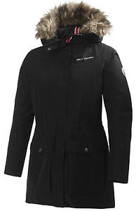 HH Helly Hansen Urban Parka Women 51481 black ISO - Damenparka Damen Long Parka