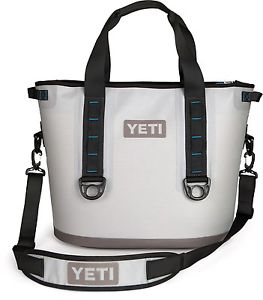 Yeti Hopper 40 NEW Portable Cooler Fog Gray/Tahoe Blue YHOP40 NEW IN BOX!!