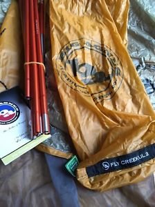 Big Agnes Fly Creek UL2 Tents New! Perfect For Minimalist Camping, Hiking.