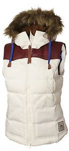 TENSON Nootka Vest 1284418 withe Damen Weste Daunenweste Skiweste Outdoorweste