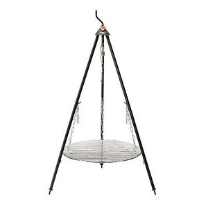 Bon-fire Separable Grill Grid/Chains Tripod Set