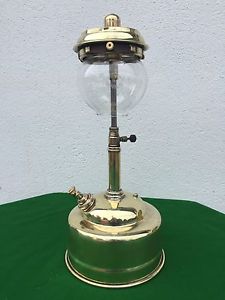Rare Vintage Short Steam Pork Pie Table Tilley Lamp Lantern
