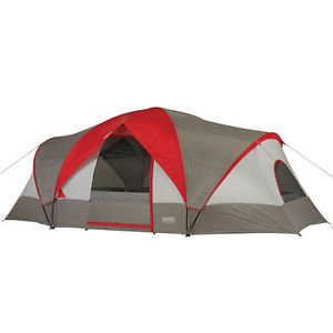 10 Person Tent Wenzel Great Basin 3-Room Family Outdoors Camping FREE SHIPPING