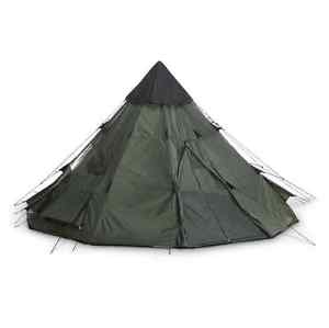 New Guide Gear Teepee Tent 10' x 10'  190-denier polyester shell  Waterproof