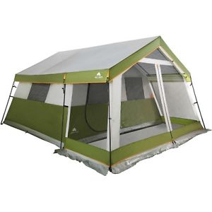 8-Person Family Cabin Tent Comfortable Large Screen Porch Great  Family Camping