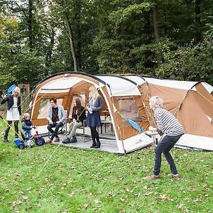 skandika Nimbus 12 Person/Man XL Family Tent 4 Sleeping Cabins 2 Entrances New