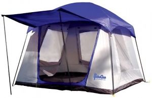 PahaQue Wilderness Green Mountain 4XD Tent, Grey/Blue
