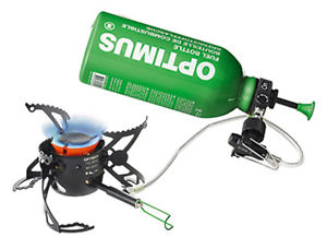 Optimus Polaris Optifuel Multifuelkocher mit Brennstoffflasche