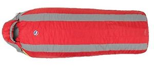 Big Agnes Encampment 15 Sleeping Bag Red/Gray Reg Lh Mens