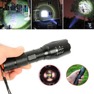 50X Zoomable 5Modes T6 LED Torch Powerful 18650 Flashlight Lamp Light G700 X800