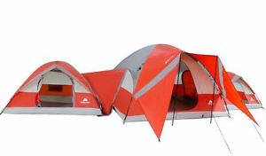 Ozark Trail ConnecTENT 10-person 3-Dome Outdoor Camping Family Shelter Tent New