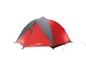 Ferrino Aerial 3-Personen Zelt (rot/grau)