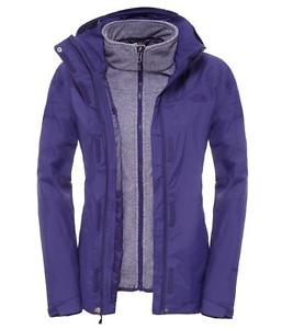 THE NORTH FACE Zephyr Triclimate Ladies Jacket XL Purple