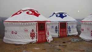 Jurte Zelt Jurta Mongolen Yurta Flüchtling Wohnung Gästezimmer Outdoor Wohnraum