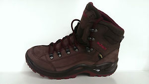 Lowa Damen Wanderschuhe Renegade GTX Mid (320945-4251) Espresso-Beere UK 5,5 NEU